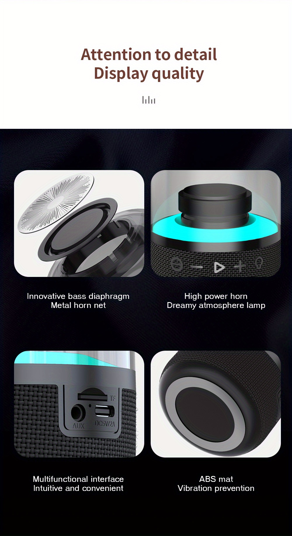 Portable Premium Wireless BT Speaker