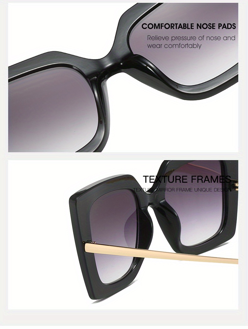 New Y2K Square Sunglasses UV400 for Men & Women