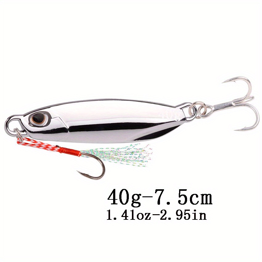 Electroplated Metal Spoon Fishing Lures Hooks Ideal Catching - Temu Canada