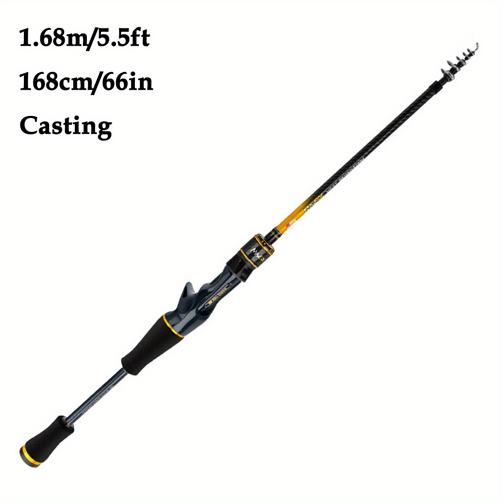 Angryfish Fishing Rod Reel Combo Surf Fishing Rod Carbon - Temu