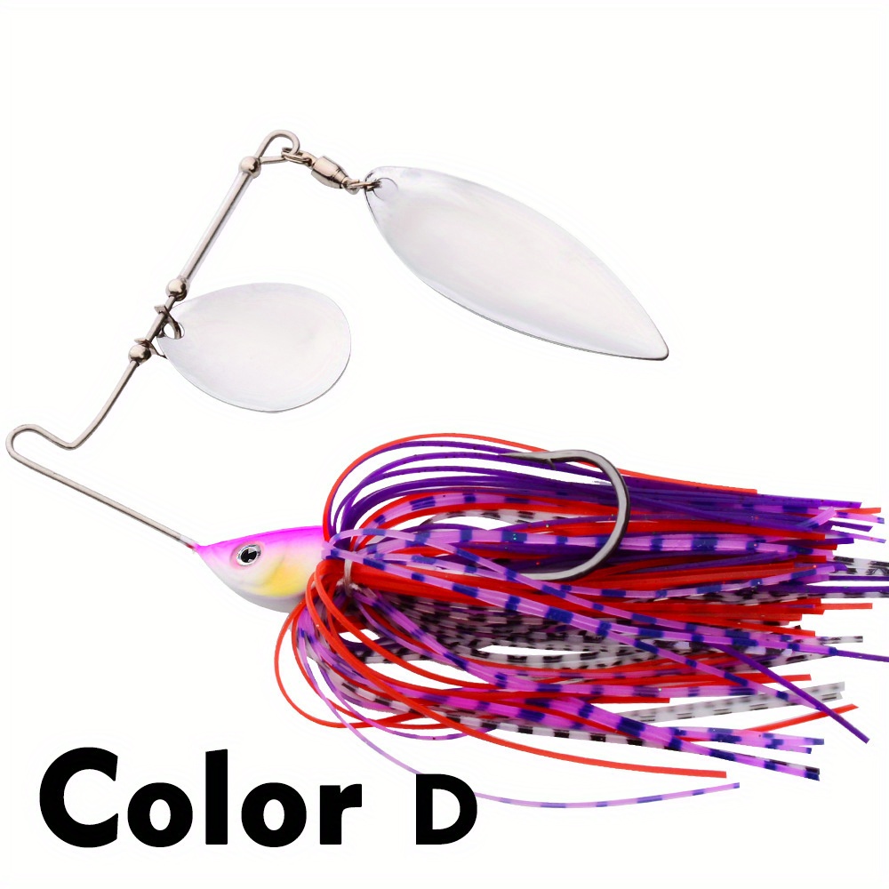 Double Willow Sequin Spinnerbait Premium Fishing Tackle - Temu Canada