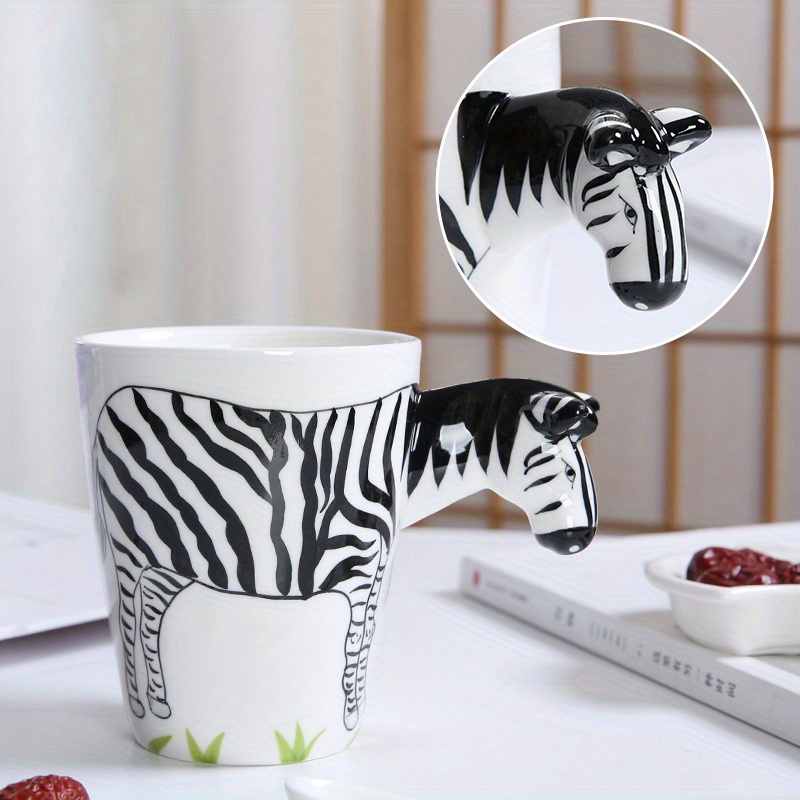 Zebra Mug | Cute Animal Ceramic Travel Mugs | Coffee Lovers Cup | Zebras  Design | Great Novelty Gift…See more Zebra Mug | Cute Animal Ceramic Travel