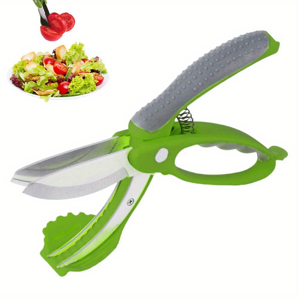 Salad Chopper Scissors, Salad Scissors For Chopped Salad, Kitchen Salad  Scissors For Vegetable Lettuce, Kitchen Scissors, Kitchen Shears, For Chopping  Salad, Multi-layers Kitchen Cutting Herb Scissors, Salad Tool Kitchen Tools  - Temu