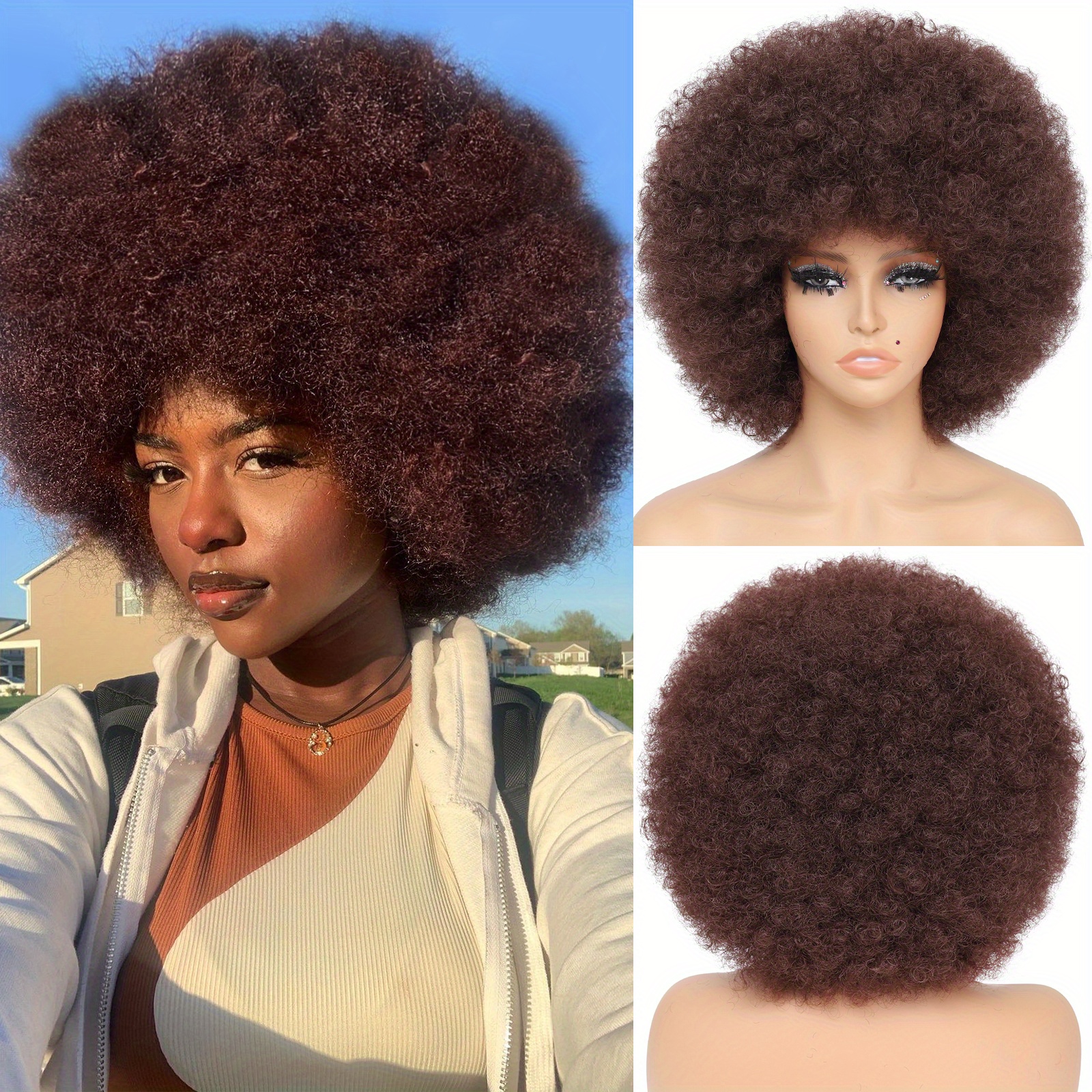 Large cosplay outlet wigs