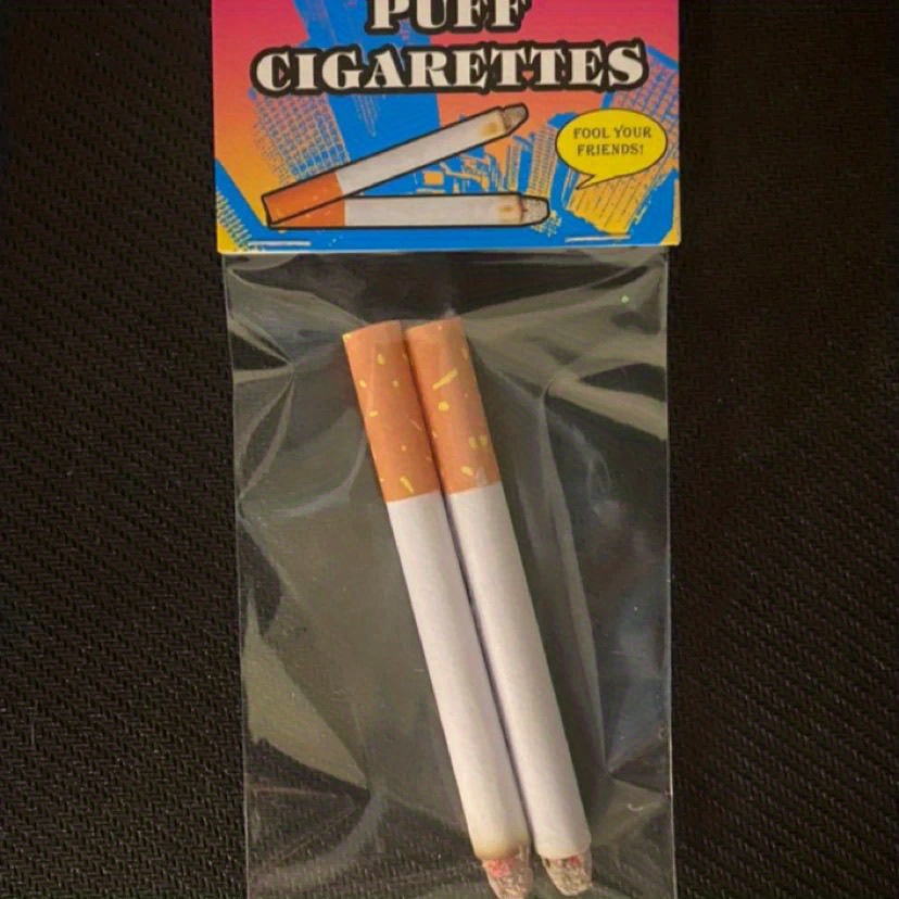 Fausses Cigarettes bouffantes de 3.25 pouces qui soufflent la fumée-paquet  de 12-24 Faux Cigs avec un aspect réaliste pour farces, jouet nouveauté
