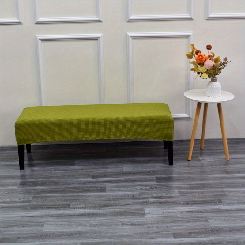 Bench with arms discount slipcover