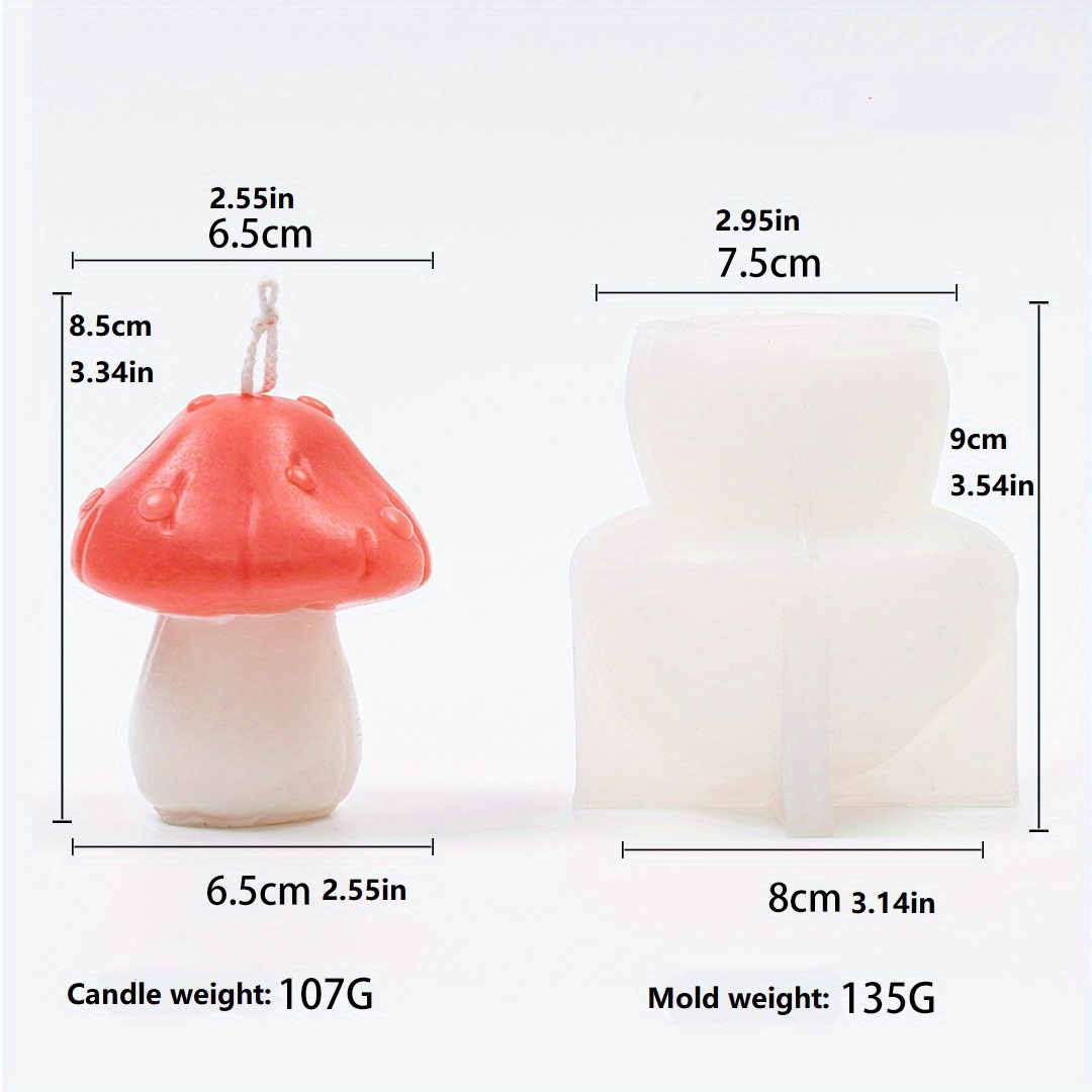 Mushroom Molds Mushroom Molds Silicone Silicone for Candle Cream