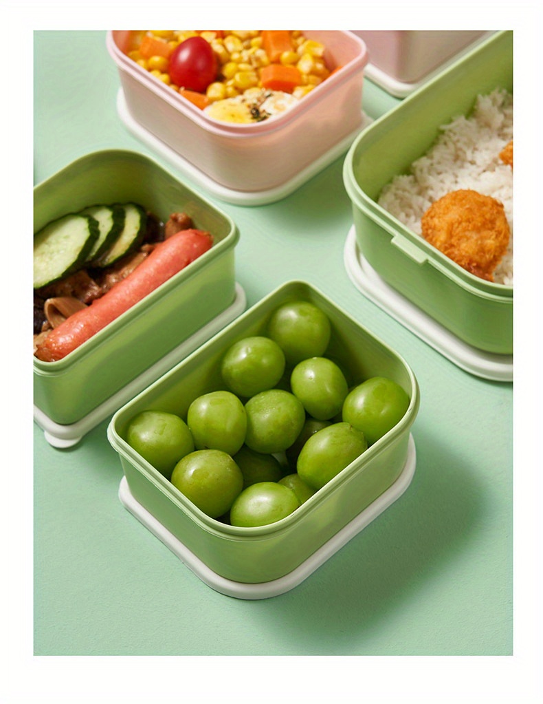  JAYEEY Platos desechables de 37 onzas con tapas, fiambrera  bento con 4 compartimentos, fibras vegetales ecológicas, aptas para  microondas y congelador, paquete de 25 : Hogar y Cocina