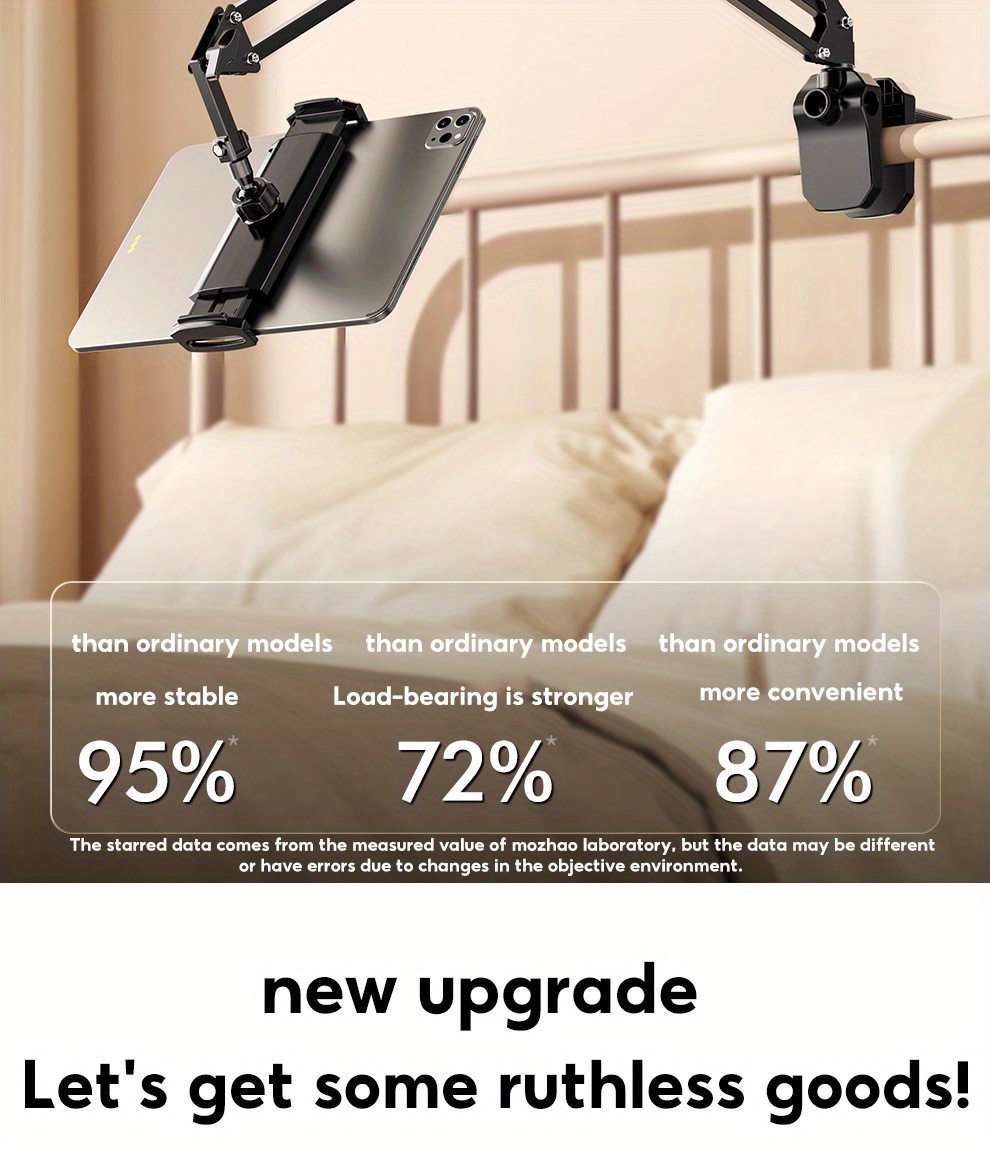 Soporte de montaje de soporte perezoso de cama para Tablet Ipad
