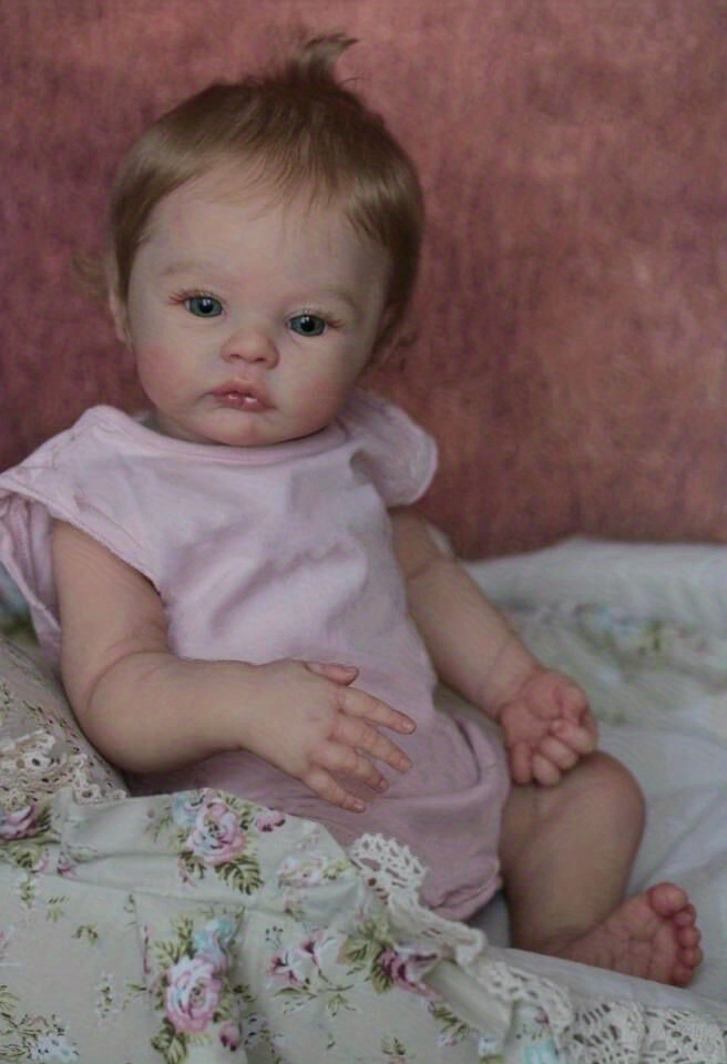 Adorable Newborn Baby Girl Reborn Doll Soft Cuddly Body - Temu