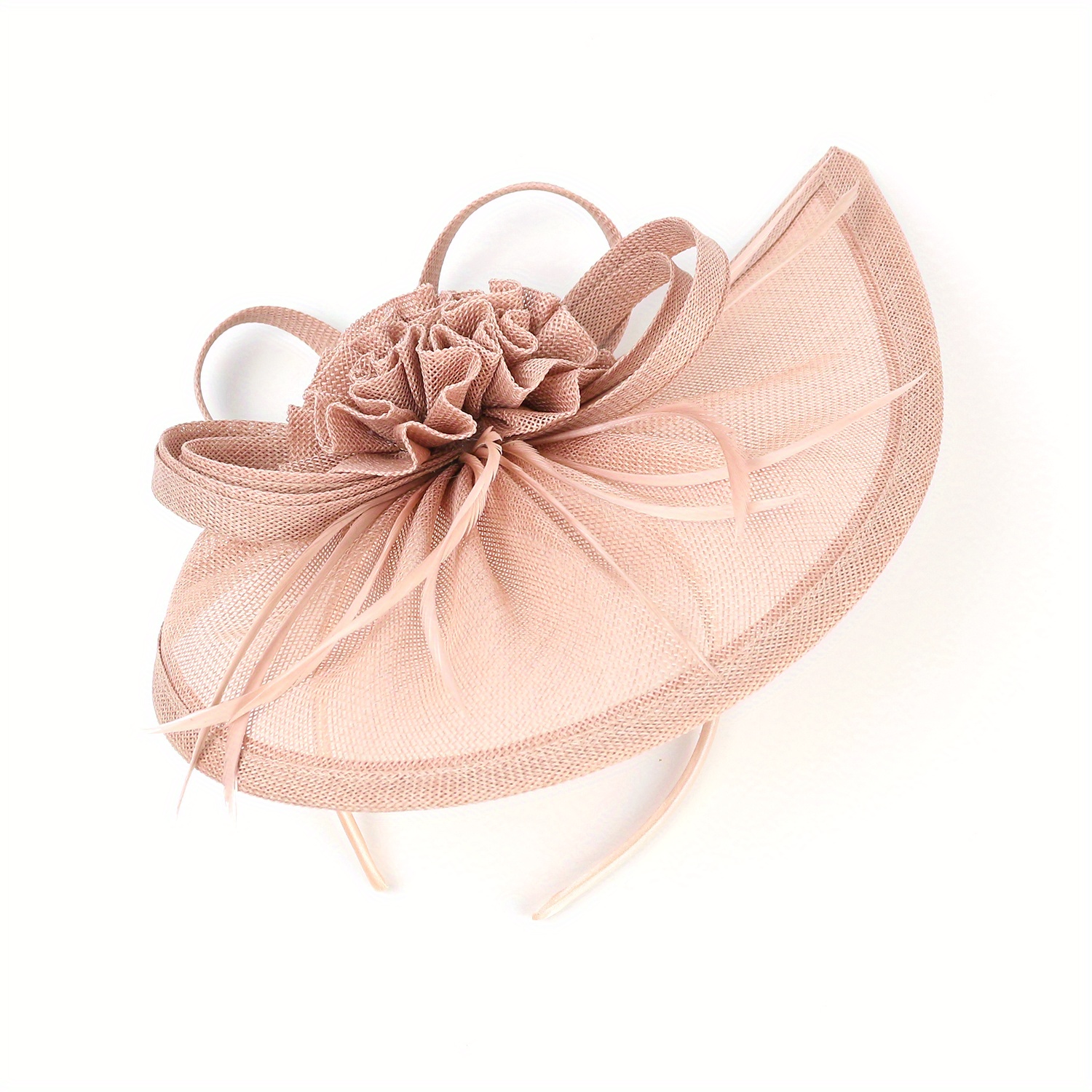 Mesh Flower Fascinators Hat Classic Elegant Derby Hat Wedding Cocktail ...