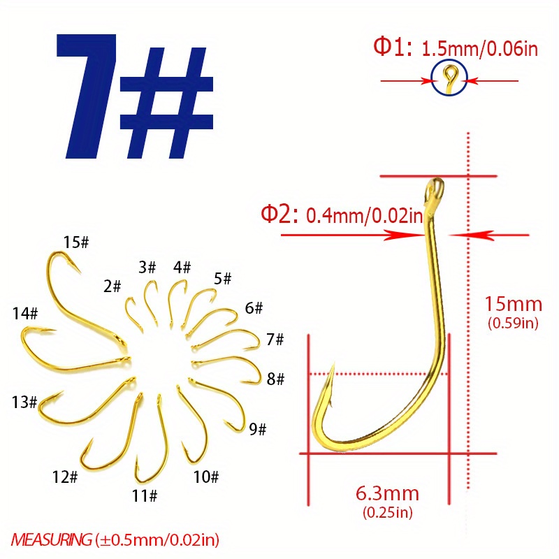 Durable Stainless Steel Circle Hooks Successful Saltwater - Temu