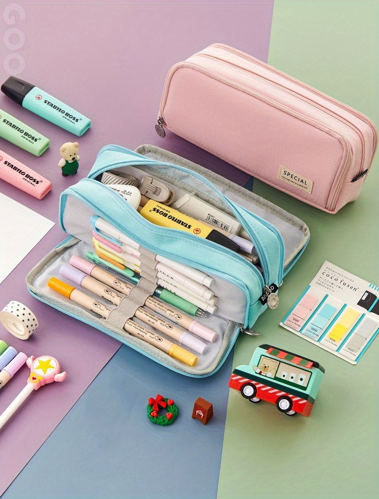 1pc Mini Pencil Case For Elementary School Students, Stationery Bag