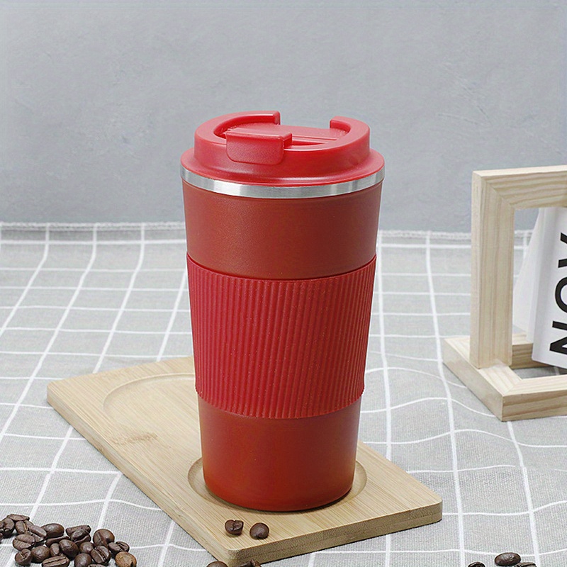 2 uds vaso de café taza de café térmica taza de acero inoxidable