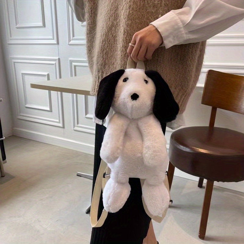 Cartoon Dog Plush Backpack for Kids