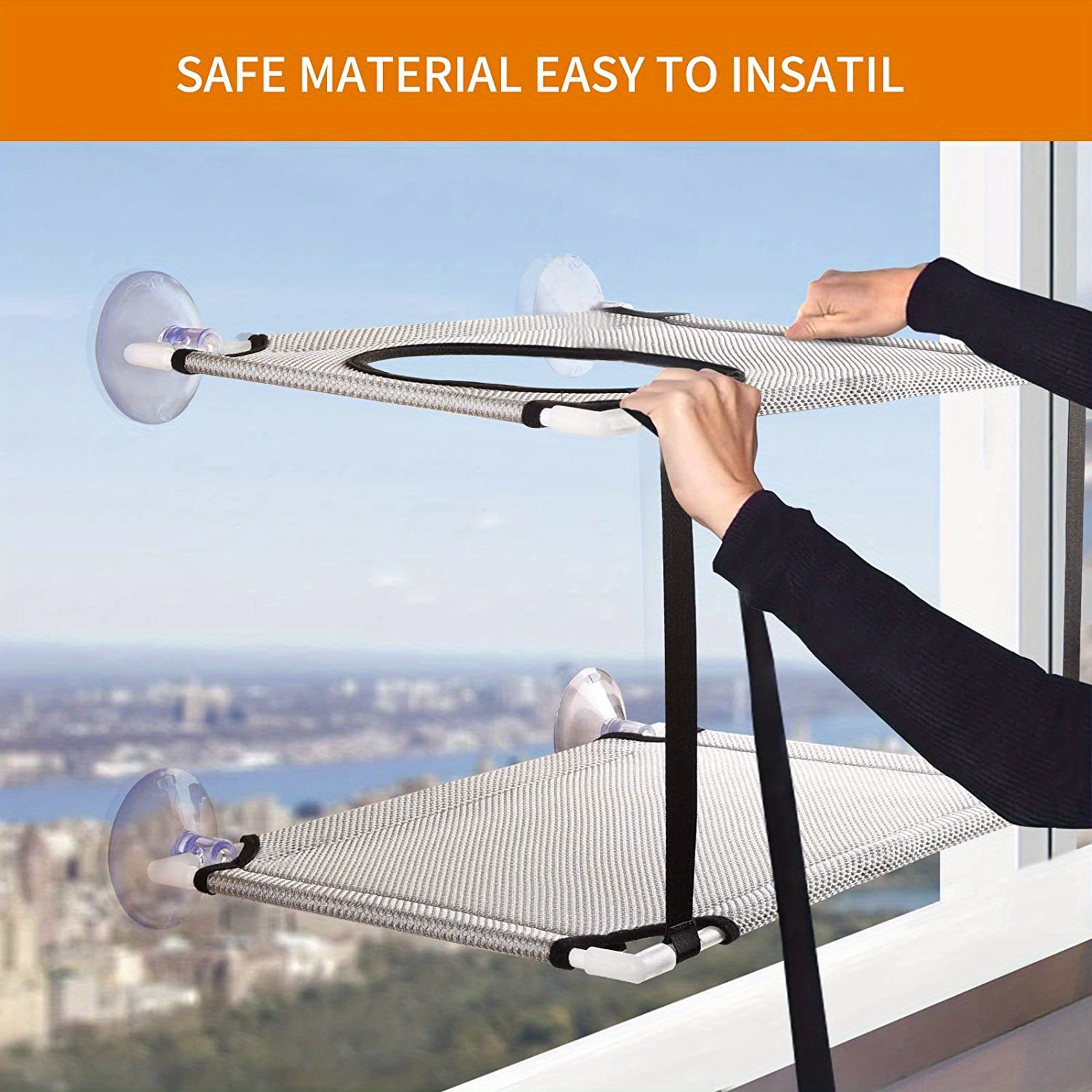 Twolevel Cat Window Hammock The Ultimate Comfort For Your Indoor Cat