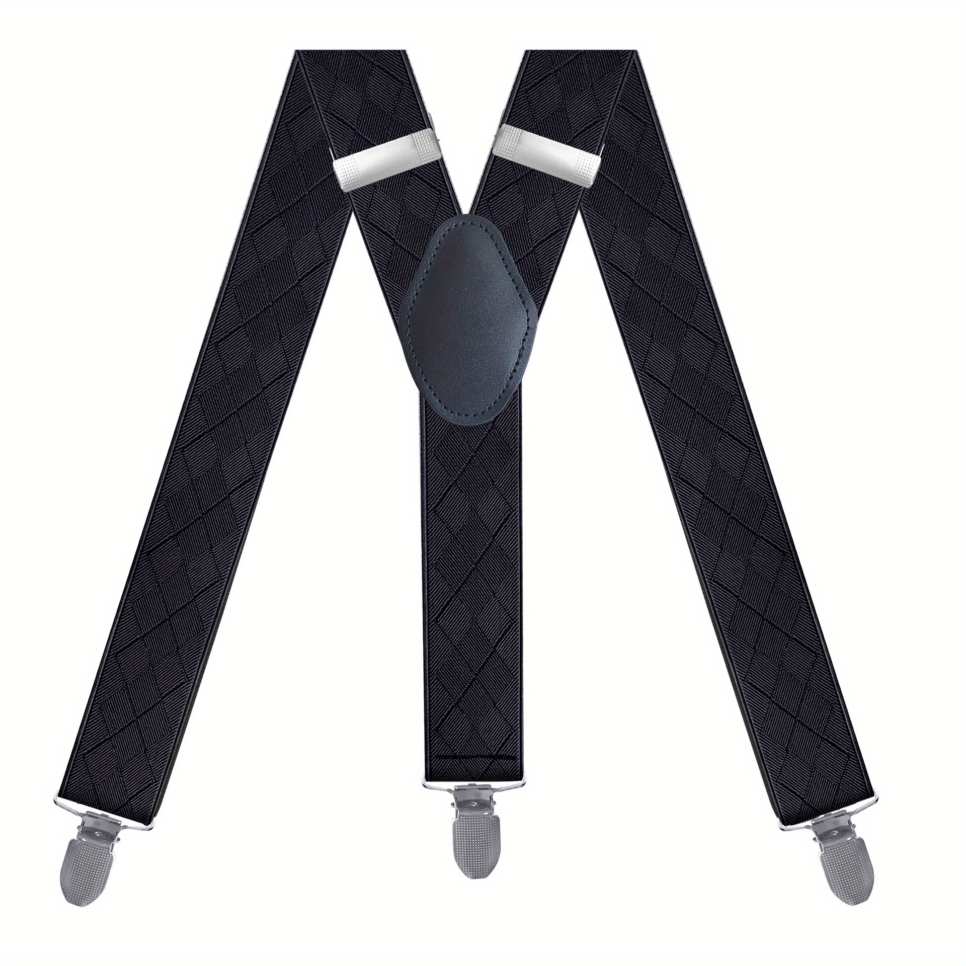 Pants Trousers Elastic Suspender 3.5cm Width Men X Shape Braces 4