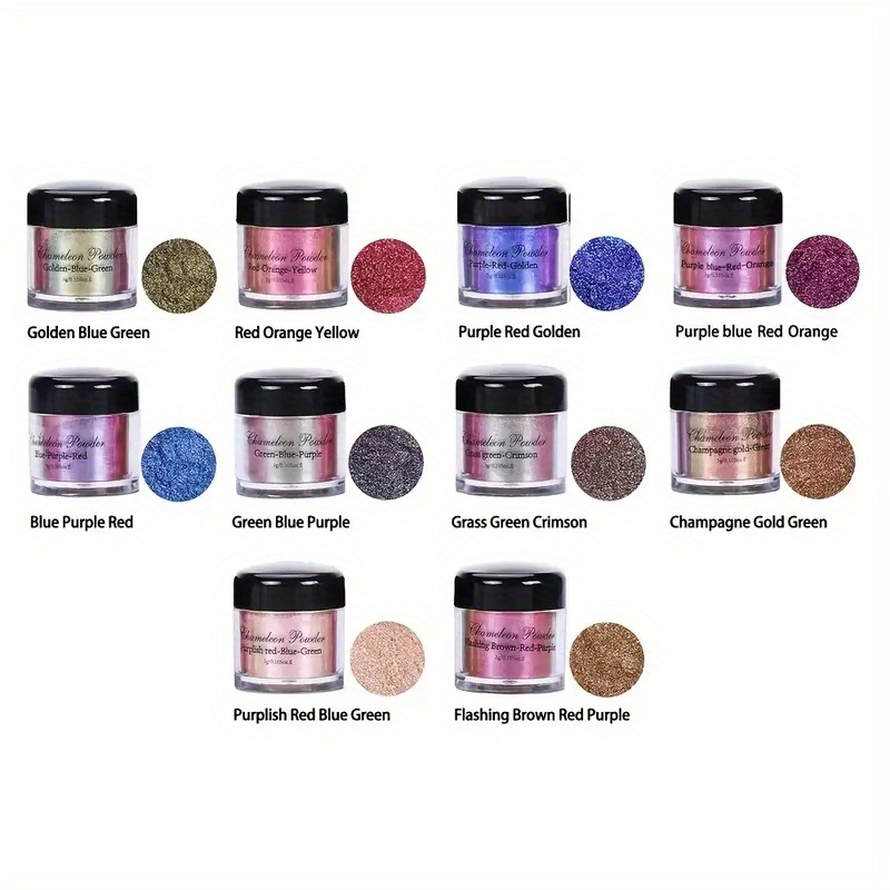 Slime Makeup Saturated Color Chameleon Powder Pearl Mica Epoxy Resin Pigment