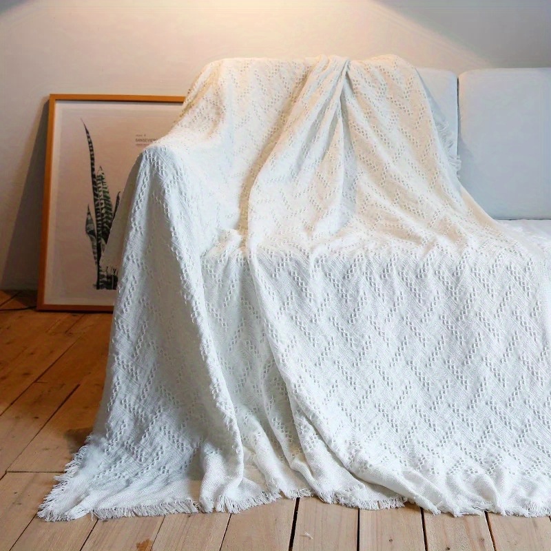 Cotton Boho Throw Blankets - Temu