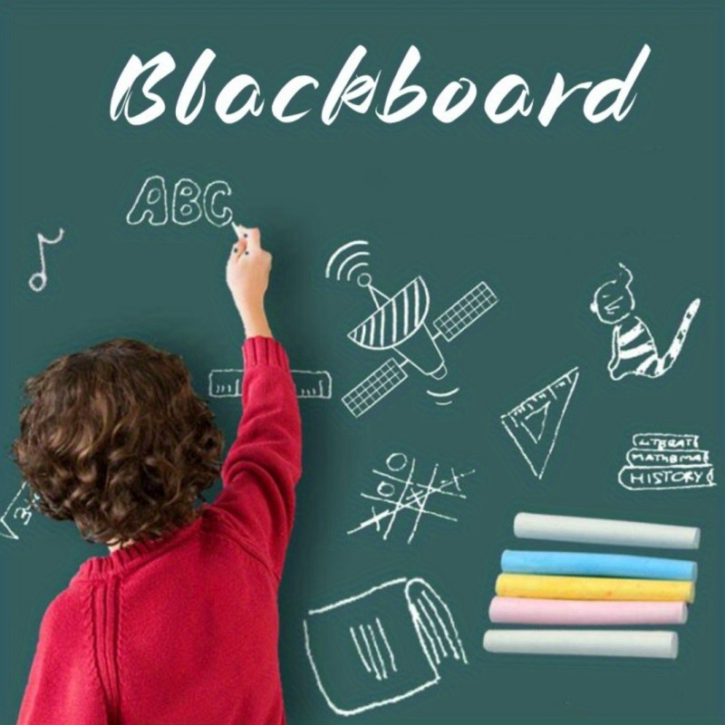Children's Blackboard Message Board Magic Slate Decorative Clipboard  Drawing Board Detachable PVC Blackboard White Board Ardoise