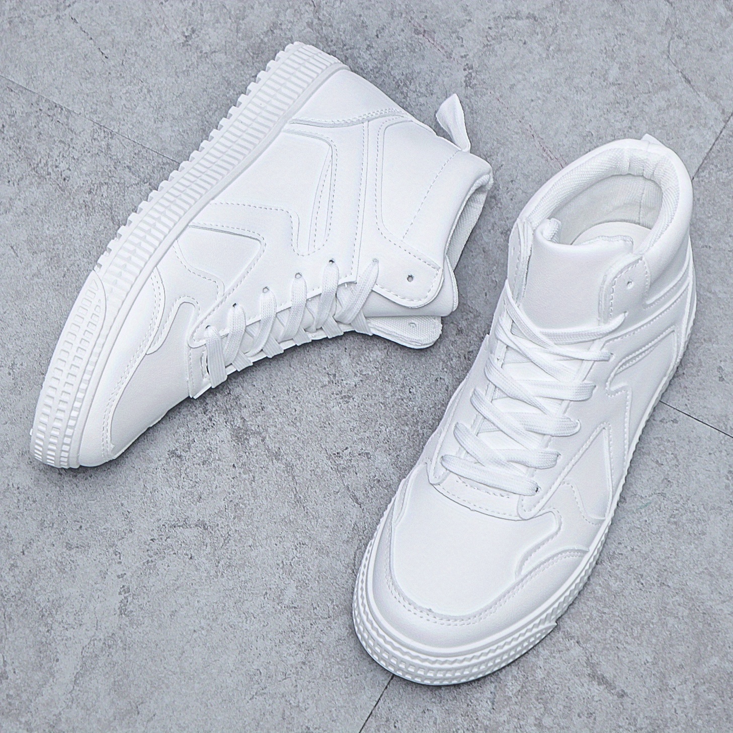Men's Trendy Mid Top Basketball Shoes, Durable Non-Slip Athletic Shoes For Youth Teenager