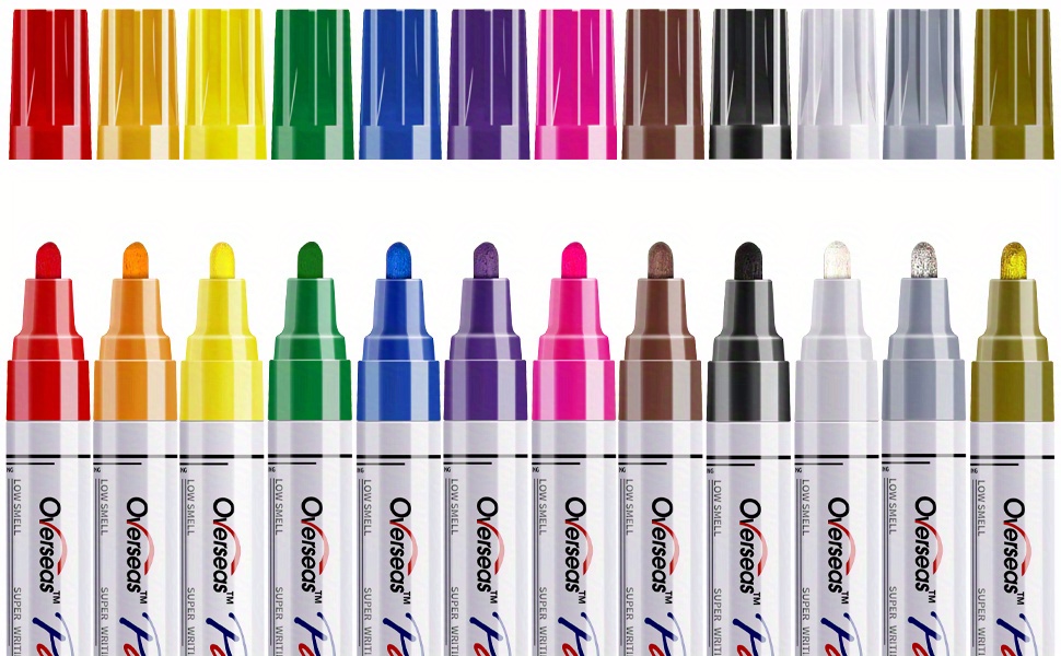 Paint Pens Paint Markers Never Fade Quick Dry And Permanent - Temu