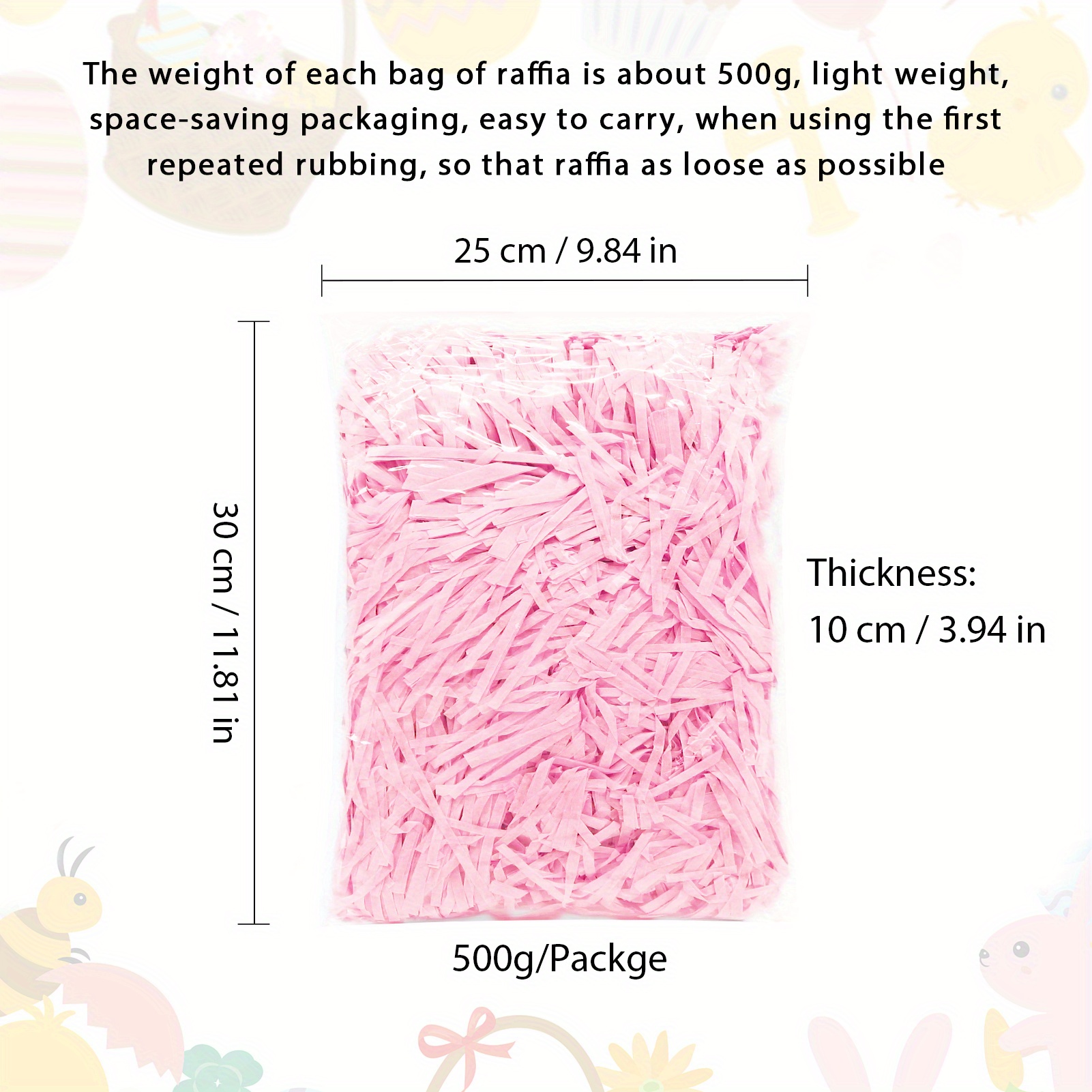 Gift Wrap Crinkle & Filler Paper, Crinkle Cut Tissue Paper, Craft Shred