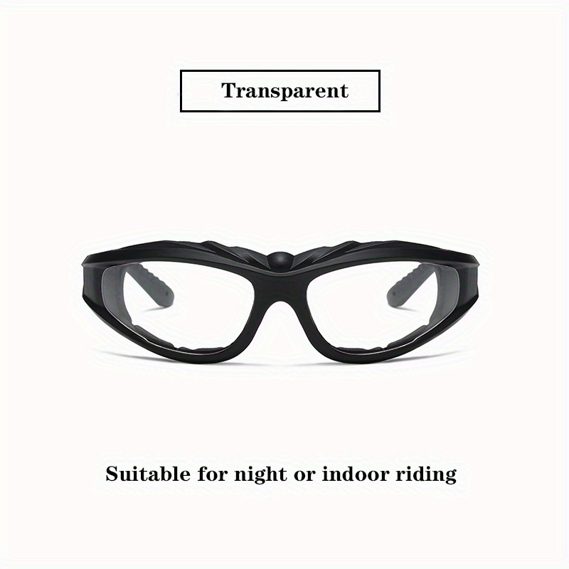 Double Sided Film Cycling Sun Glasses Anti Fog Windproof Goggles