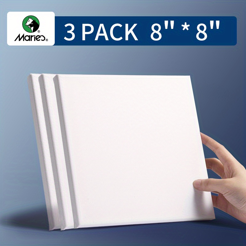 Canvases For Painting, Canvas For Painting, Triple Primed Profile White  Blank Canvas, Framed Canvas For Oil Acrylic & Pouring Art. - Temu Italy