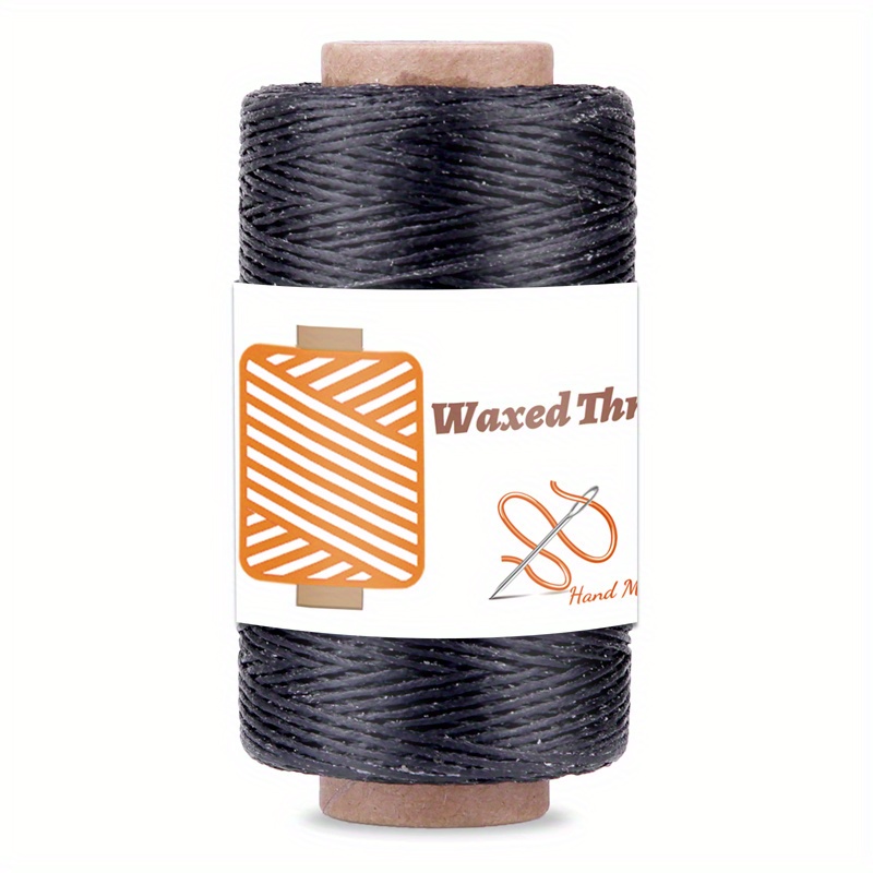 TEMU Fil de cire 150D 250m/273Yard - Couleurs mélangées vibrantes pour débutants, loisirs créatifs, reliure de livres, réparation de chaussures et