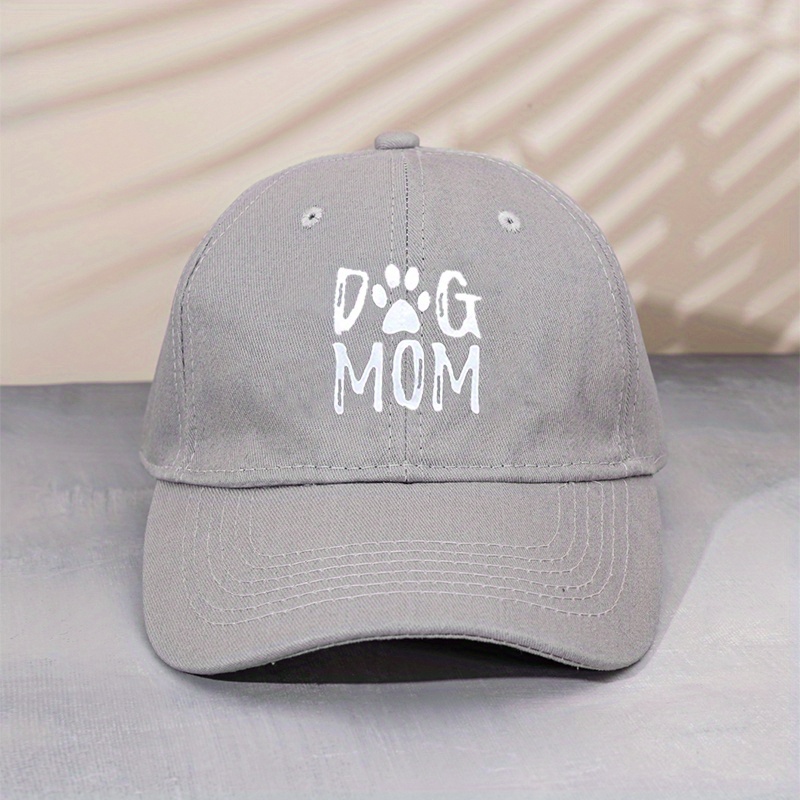 DOG MOM Casual Baseball Cap Sun Shade Dad Hat Sun Hats