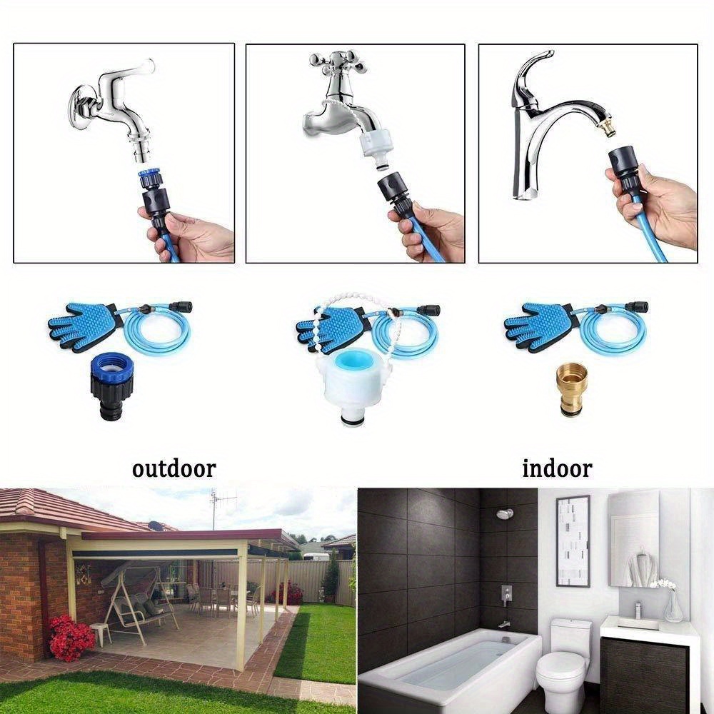 Pet Shower Sprayers Head Handheld Cat Bathing Shower Tool For Dog