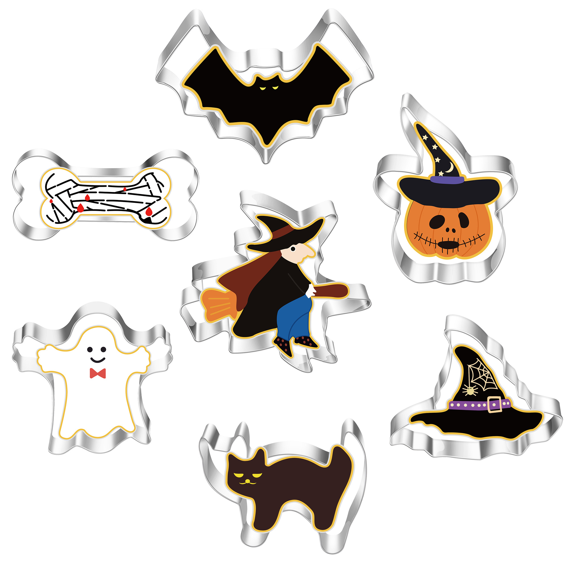 Biscuit Cutters Halloween Biscuit Cutter Bat Mold Stainless - Temu