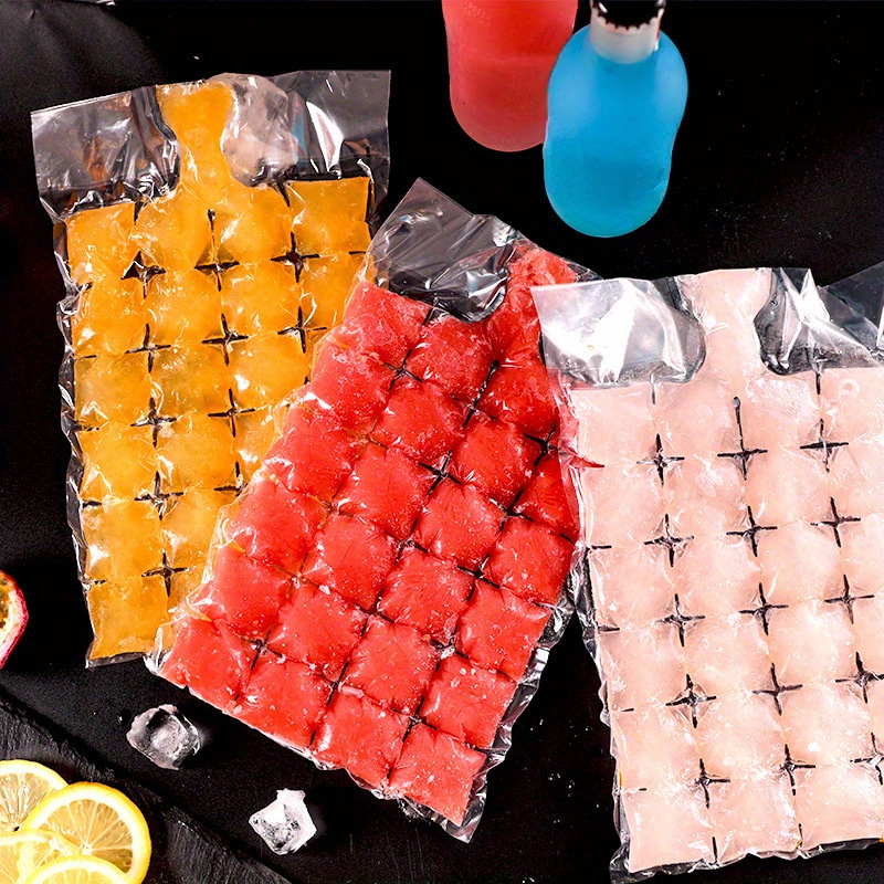 Disposable Ice Cube Self-Sealing Bags, with Silicone Funnel and Food-G –  GizModern
