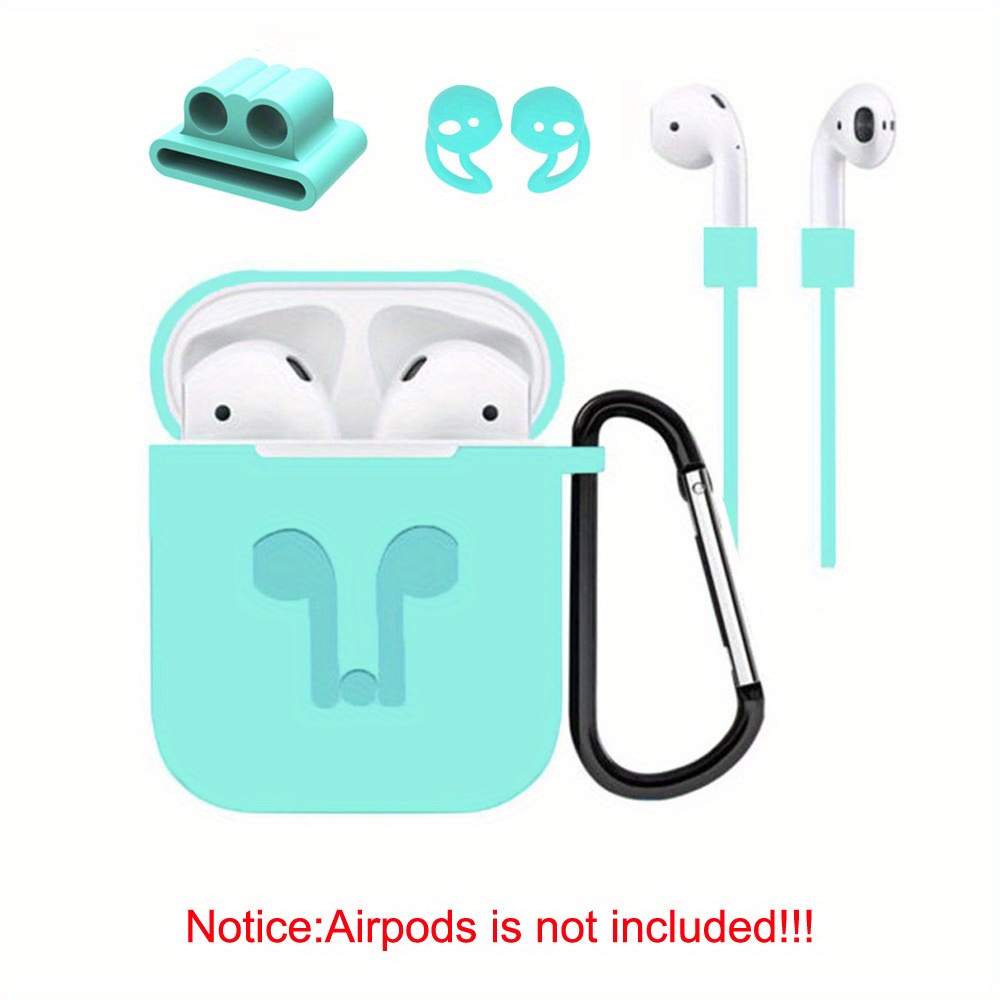 InEar Apple AirPods Pro 2 Premium Wireless Earbuds Case with Carabiner Mint