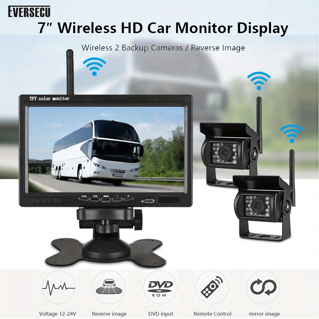 Wireless Front Facing Camera for Car or RV