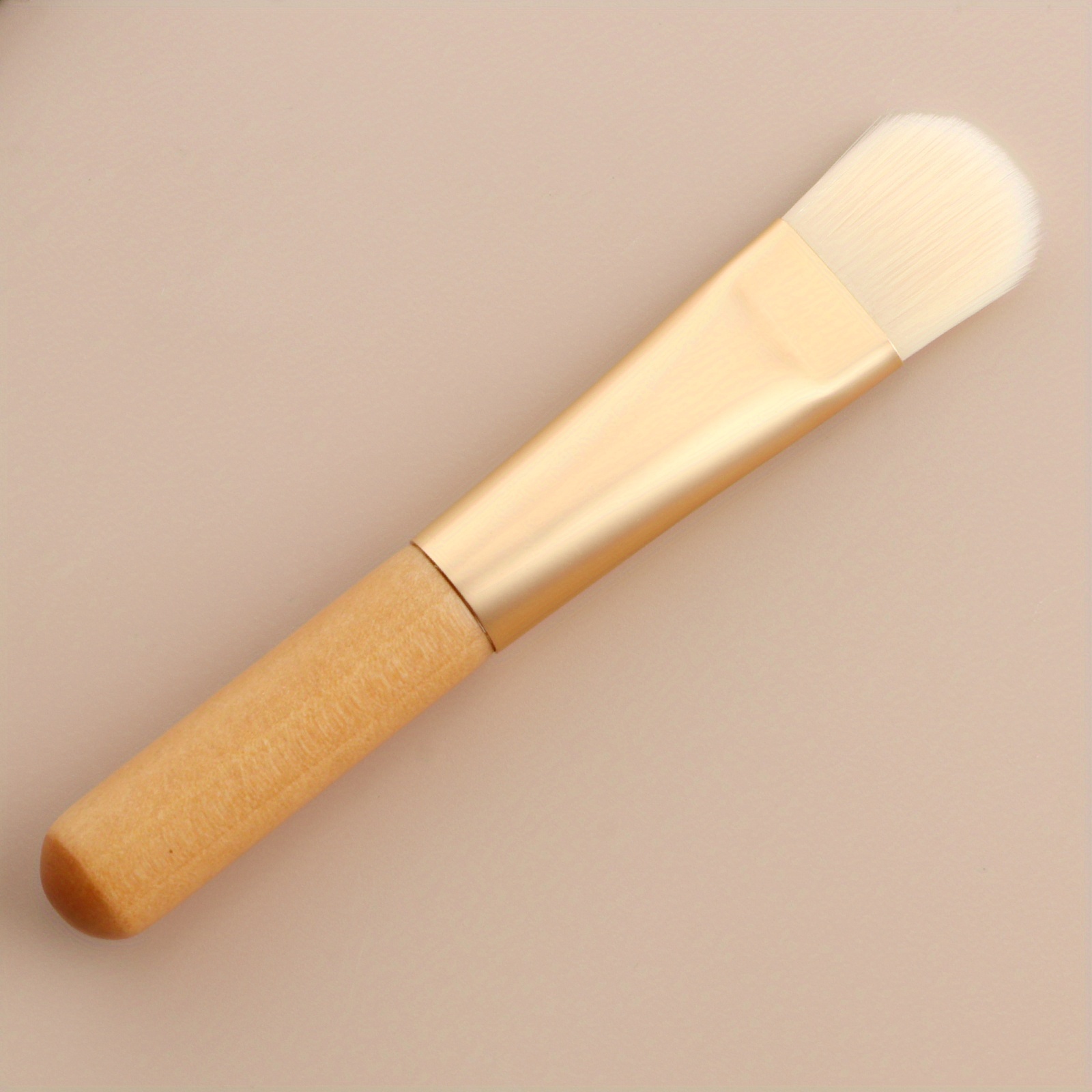 1pc Portable Face Mask Brush - Foundation, Skin Treatment, And Travel - Mini And Convenient