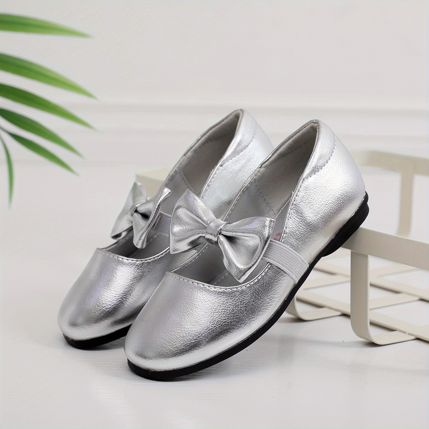 Silver ballet flats for on sale toddlers