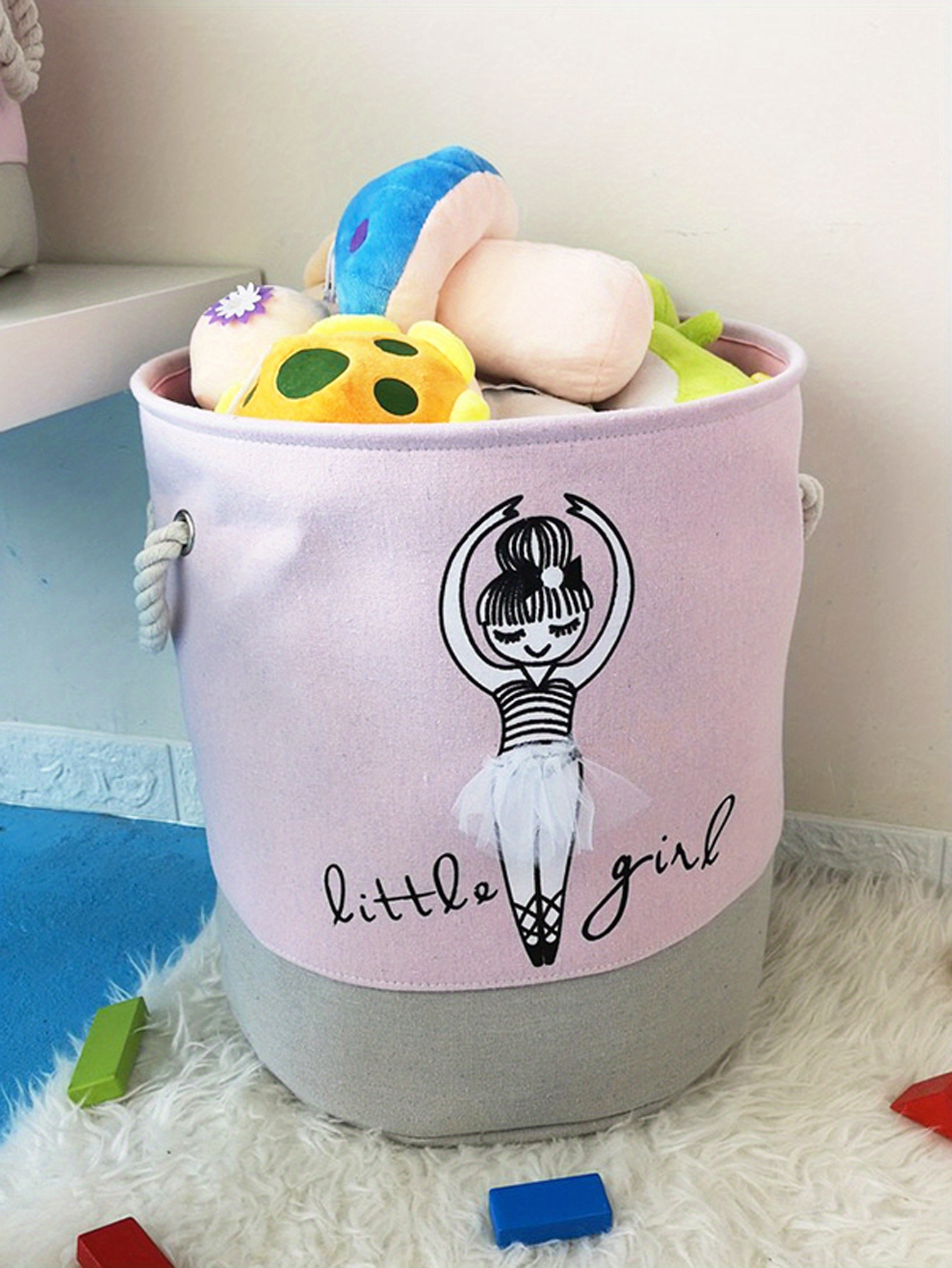 Dirty Clothes Storage Basket Folding Laundry Basket Laundry - Temu ...