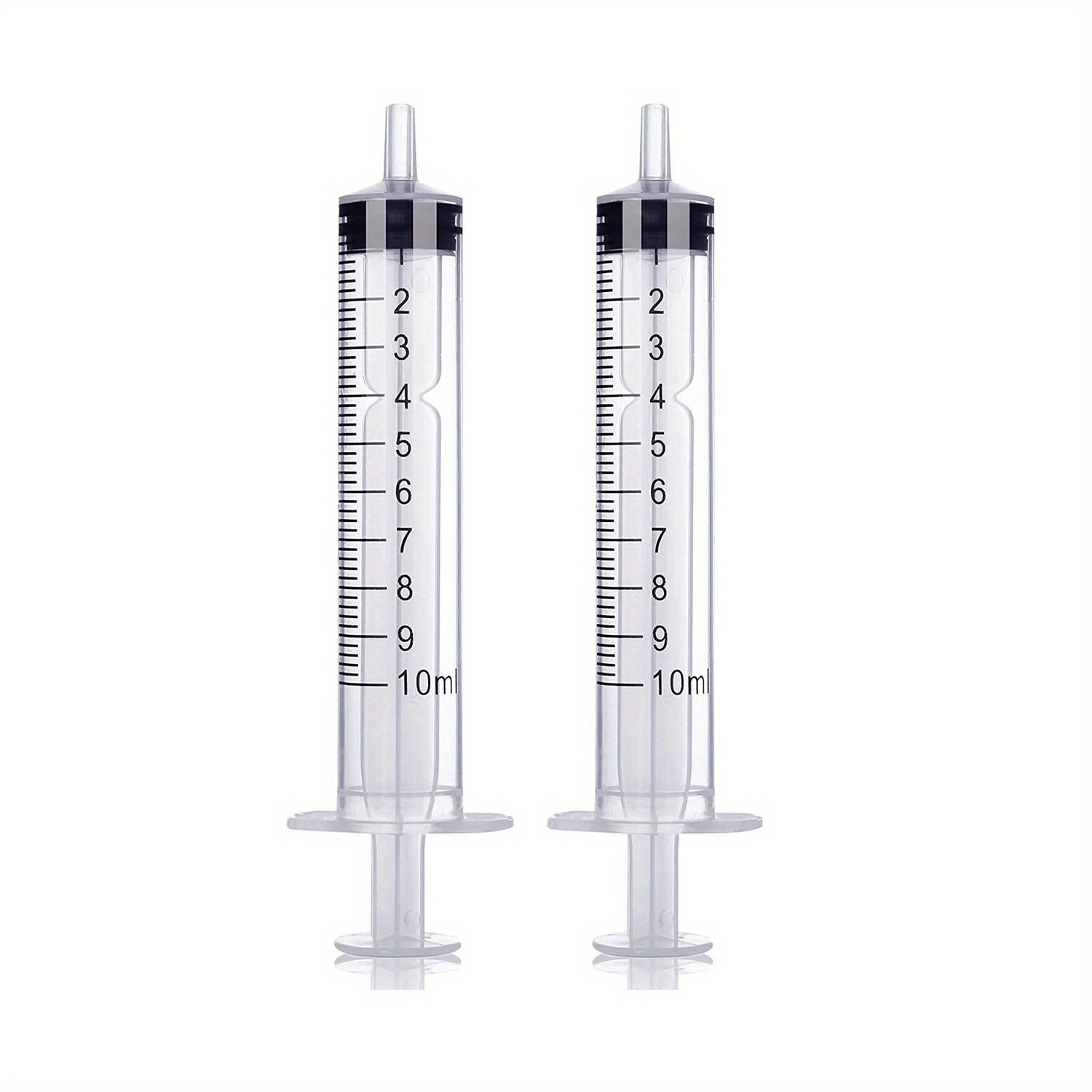  12 Pack 2ml Plastic Luer Lock Syringe, Measuring Syringe  Individually Sealed for Scientific Labs, Measuring Liquids, Feeding Pets,  Oil or Glue Applicator (2ml, 12) : Industrial & Scientific