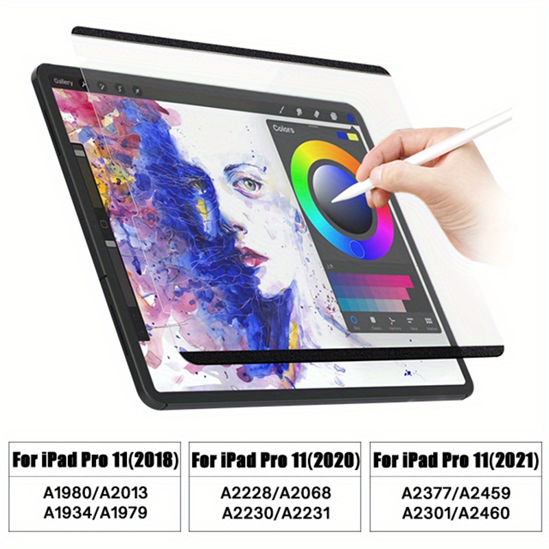 PAPIER CADEAU,For iPad 10.2--Papier Comme PET Mat Écrire Peinture
