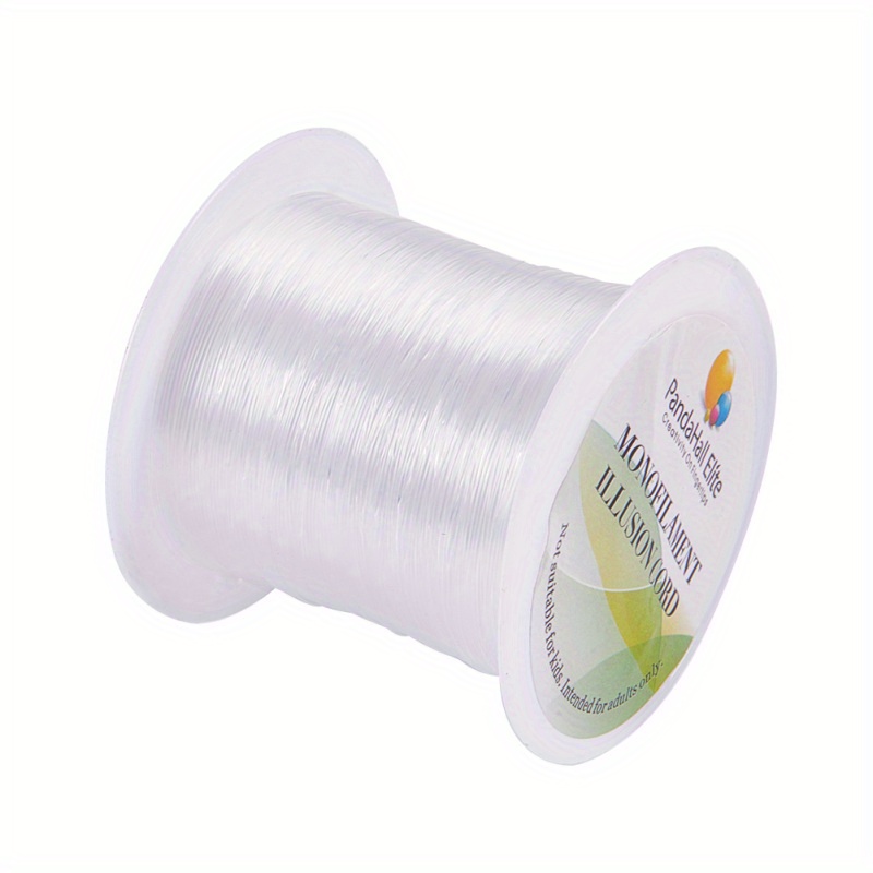 Clear Nylon Wire Diy Jewelry Making Transparent Fishing Line - Temu