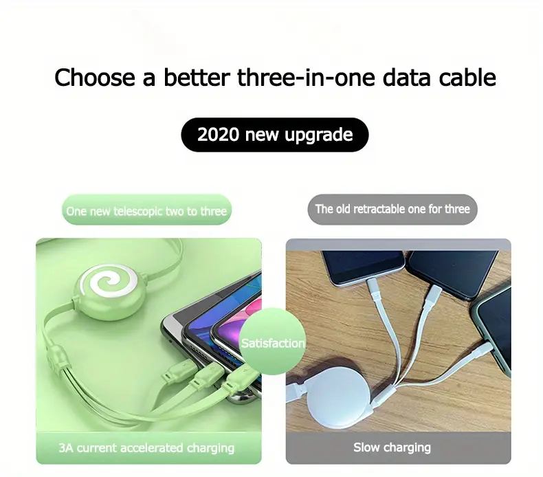 USB Cable in Yellow