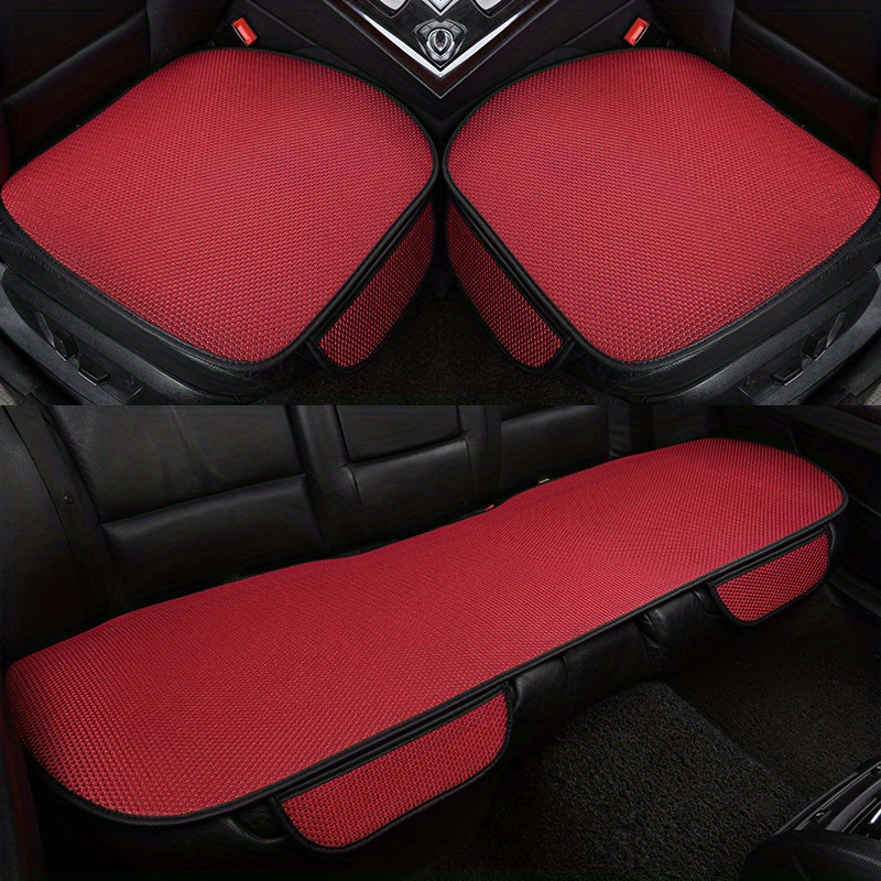  A.B Crew Fuzzy Car Seat Covers 3 Pack Front Back Rear Sheepskin  Auto Seat Cushions Fur Car Seat Pads Mat Universal Fit for Vehicle Sedan  Van SUV Truck CRV Accord Chevy