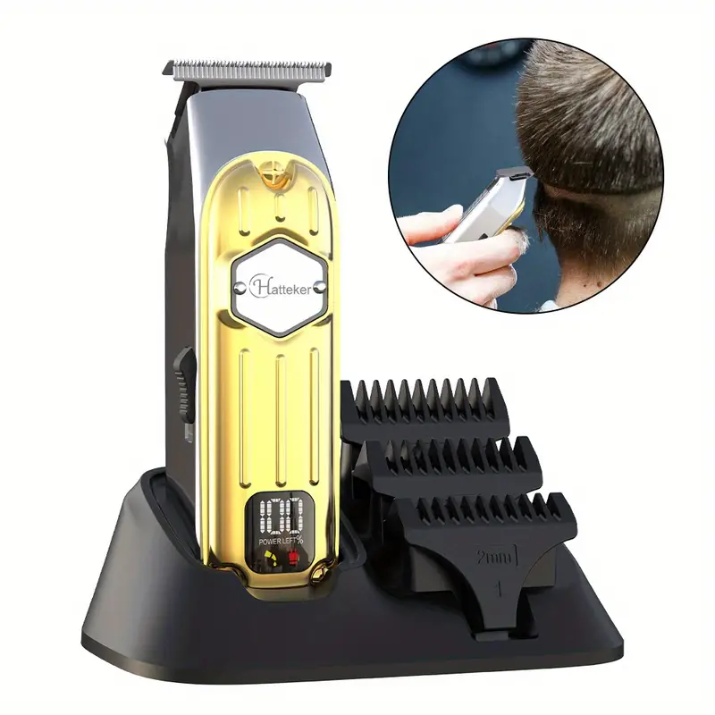 electric hair clipper rechargeable oil head carving hair salon electric pusher electric pusher hair clipper hairdressing suit suitable for fathers day gift details 9