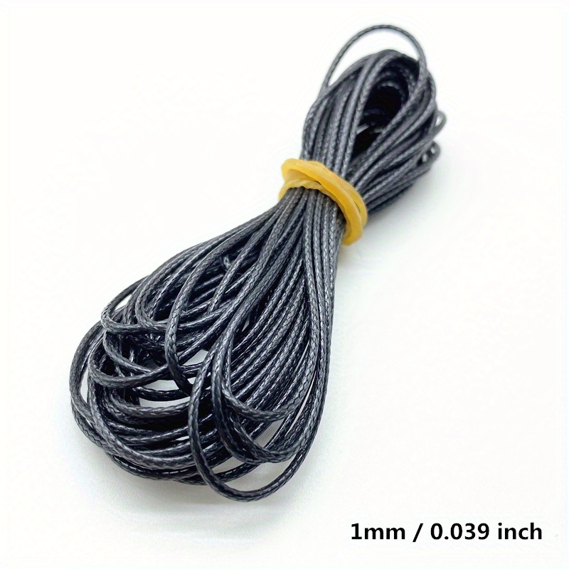 crimson waxed Brazilian cord, knotting twine, craft cord, waxed cord,  crimson cord, waxed cord, 15 yards
