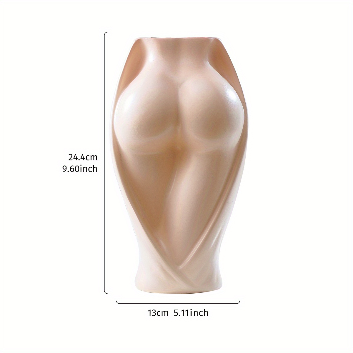 1pc Vasi Alti Forma Corpo Femminile Vaso Decorativo A Forma - Temu Italy