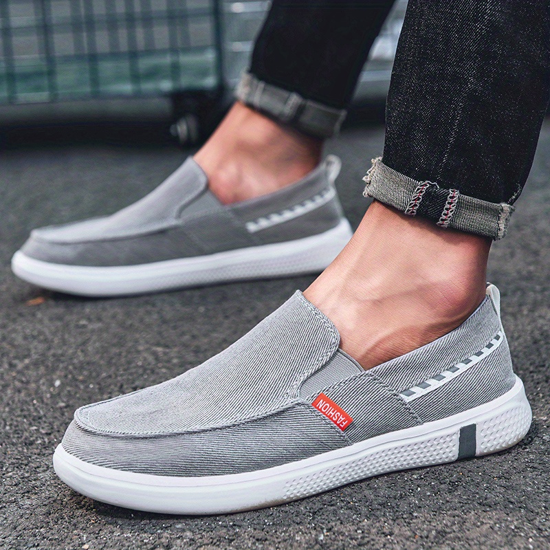 Men's Trendy Knitted Breathable Skate Shoes, Fashionable Non-slip Smart Casual  Shoes, Men's Footwear - Temu