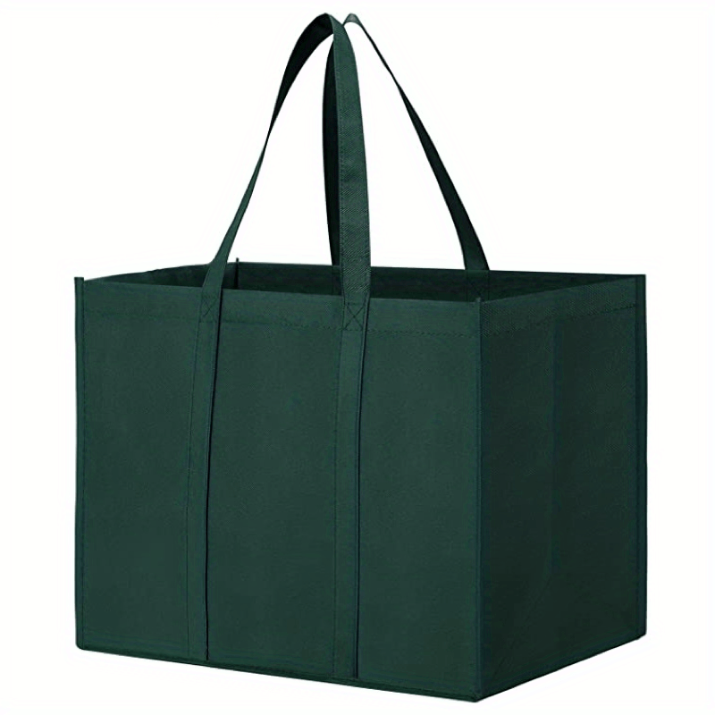 Grocery Bags Heavy Duty Reusable Foldable Groceries Tote Bag Portable and  Folding Shopping Bag 