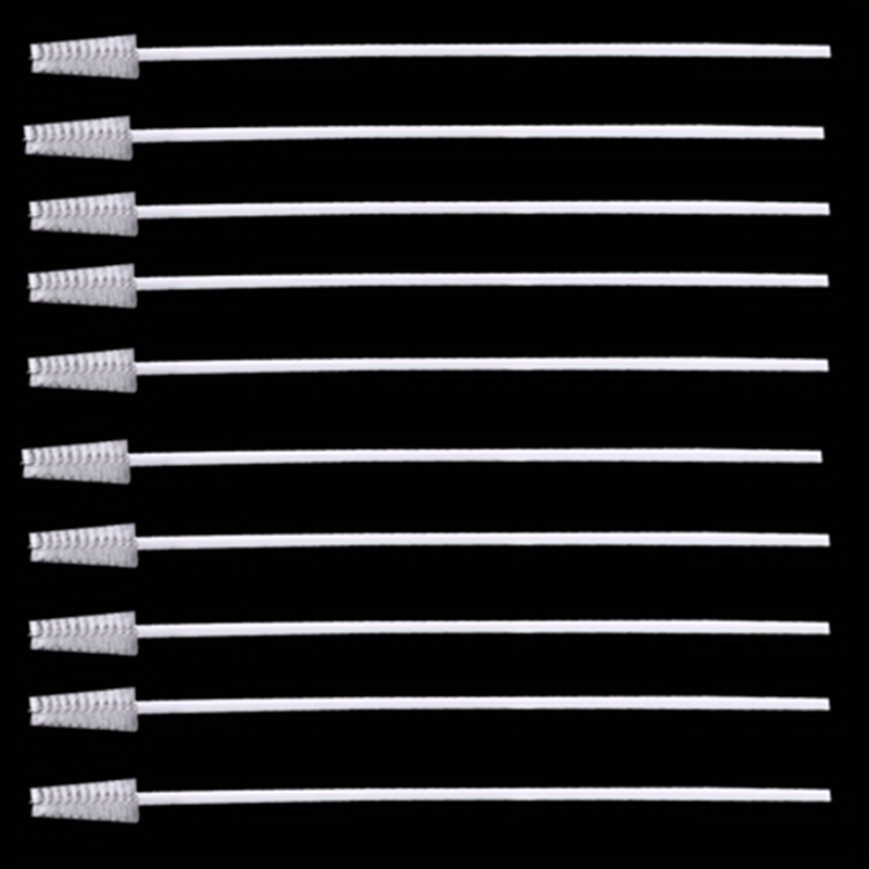  2 Drinking Straw Cleaning Brush LONG - Bristle Cleaner for  Stainless Steel Drink Straws Heavy Duty Brushes For Washing Glass Silicone  Metal Straws Tea Pot Spout Mini Micro Bottle : Health